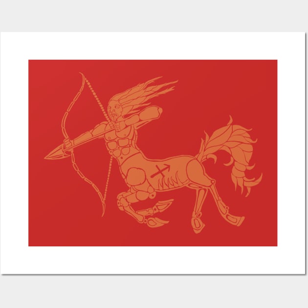 Sagittarius Star Sign Wall Art by Gearysworld 